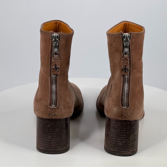 Rag & Bone Fleur Suede Ankle Boot Bootie Brown Boho Bohemian Fall Leather 6.5 - Picture 6 of 16